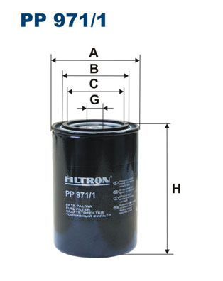Palivový filtr FILTRON PP 971/1