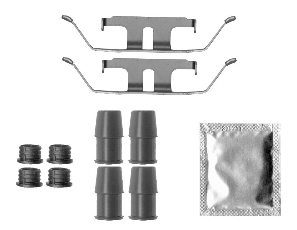 Set accesorii, placute frana BOSCH 1 987 474 811