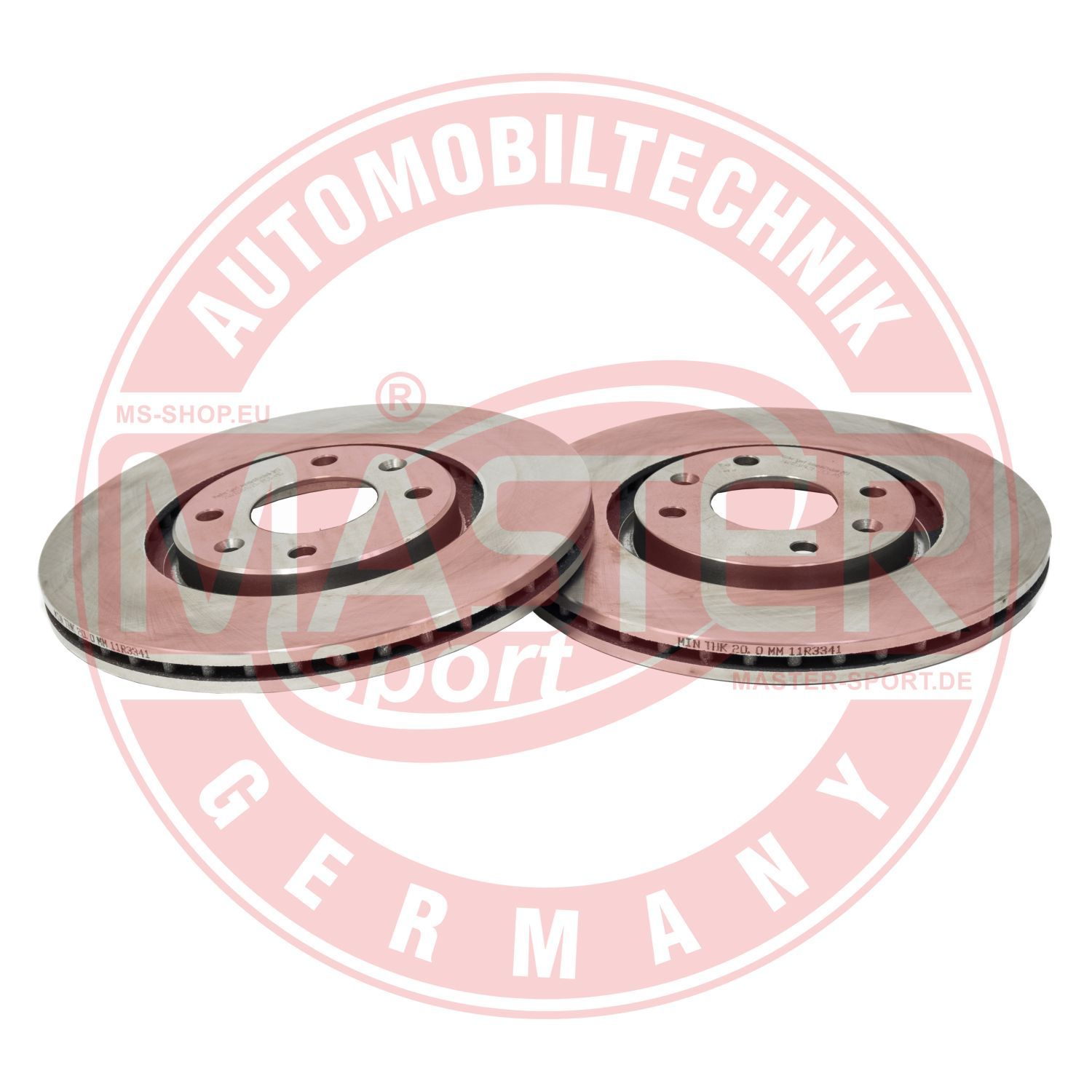 Tarcza hamulcowa MASTER-SPORT GERMANY 24012201421-SET-MS
