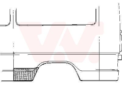 Ściana boczna VAN WEZEL 3071141