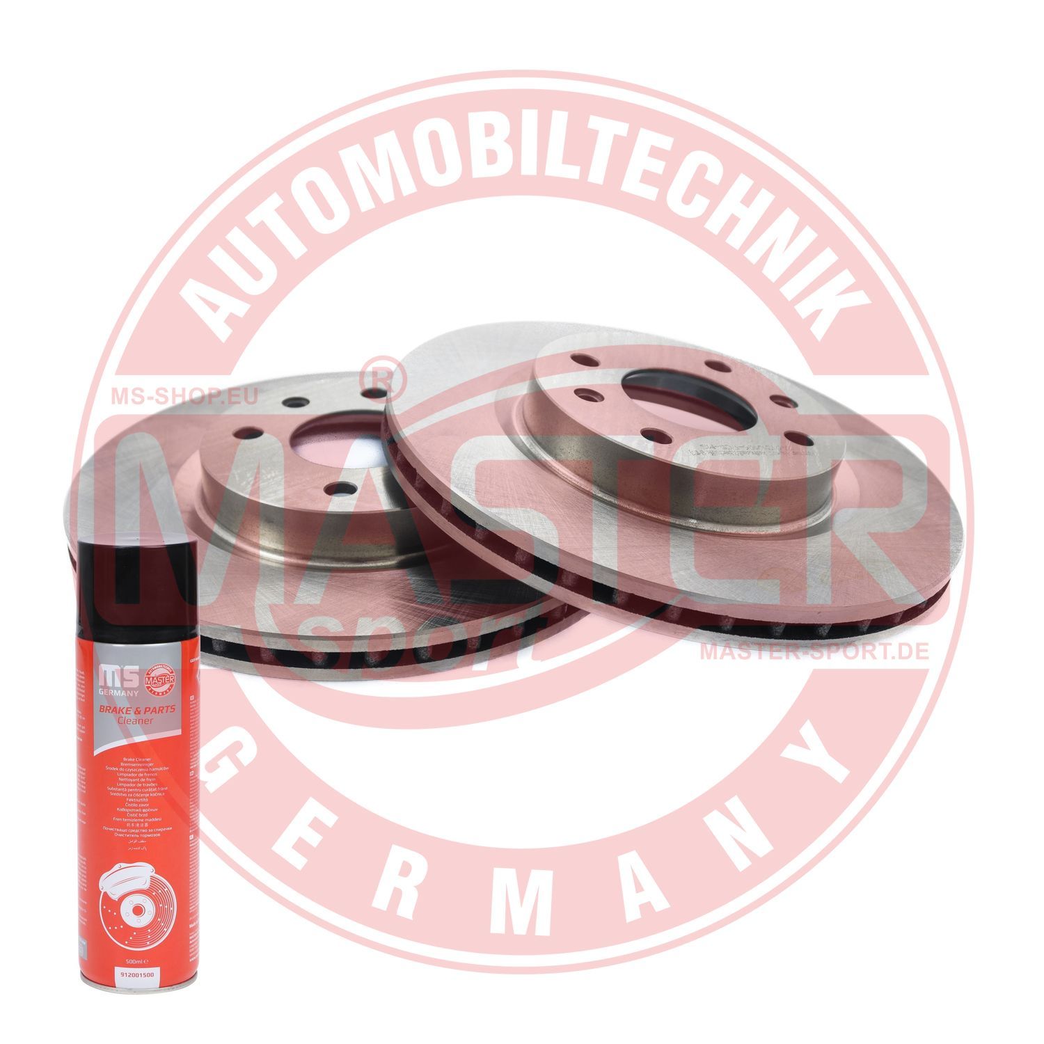 Tarcza hamulcowa MASTER-SPORT GERMANY 24012101061-SET-MSP