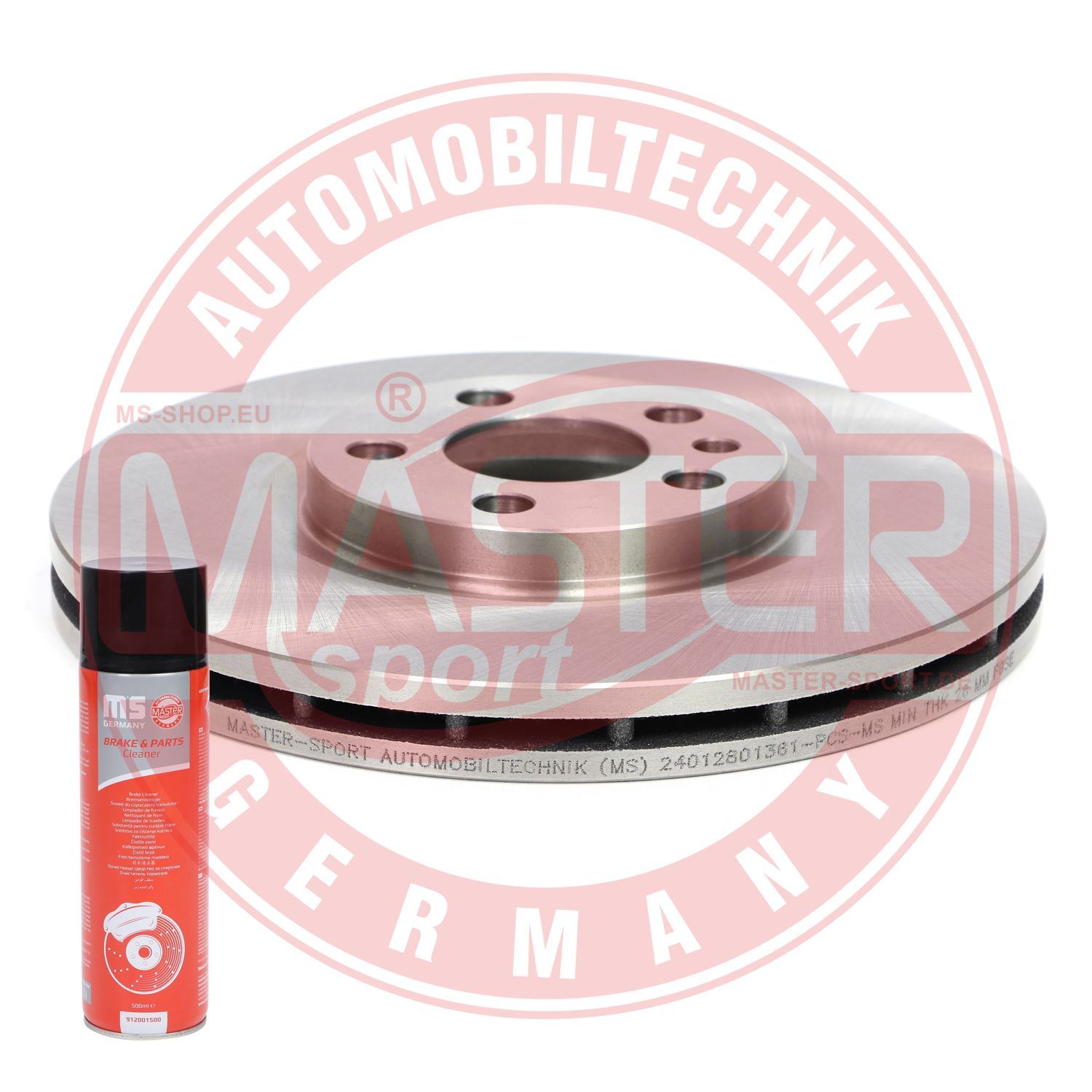 Tarcza hamulcowa MASTER-SPORT GERMANY 24012801361-PCS-MSP