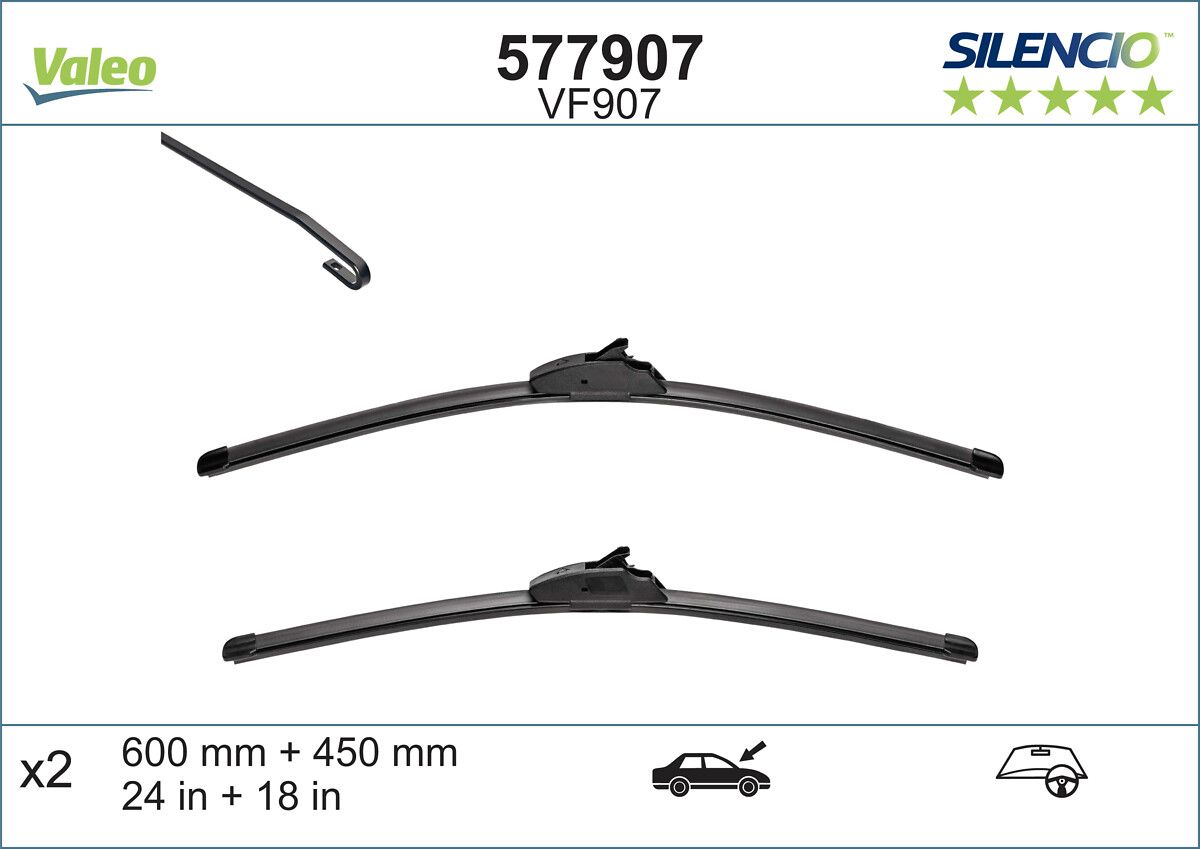 Pióro wycieraczki VALEO 577907
