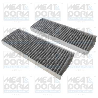 Filtr, wentylacja przestrzeni pasażerskiej MEAT & DORIA 17564K-X2