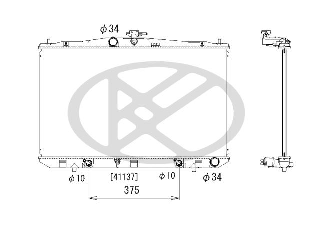 Radiator, racire motor KOYORAD PL012281