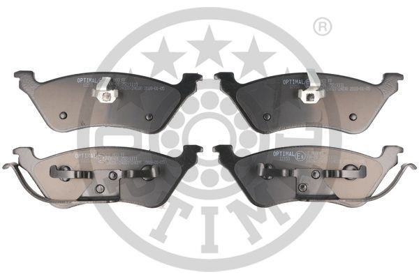Zestaw klocków hamulcowych, hamulce tarczowe OPTIMAL BP-12153