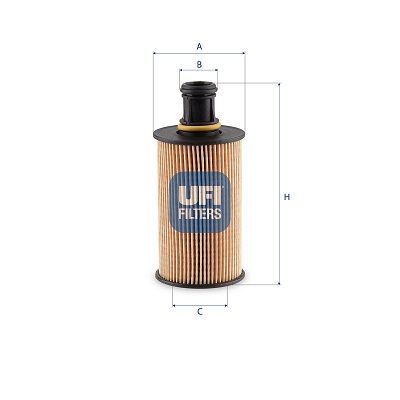 Olejový filter UFI 25.290.00