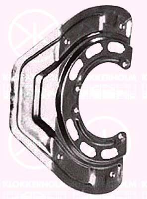 protectie stropire,disc frana KLOKKERHOLM 5077379