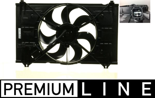 Ventilator, radiator MAHLE BEHR *** PREMIUM LINE *** CFF 252 000P