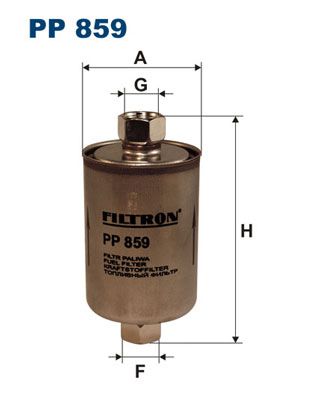 Palivový filtr FILTRON PP 859