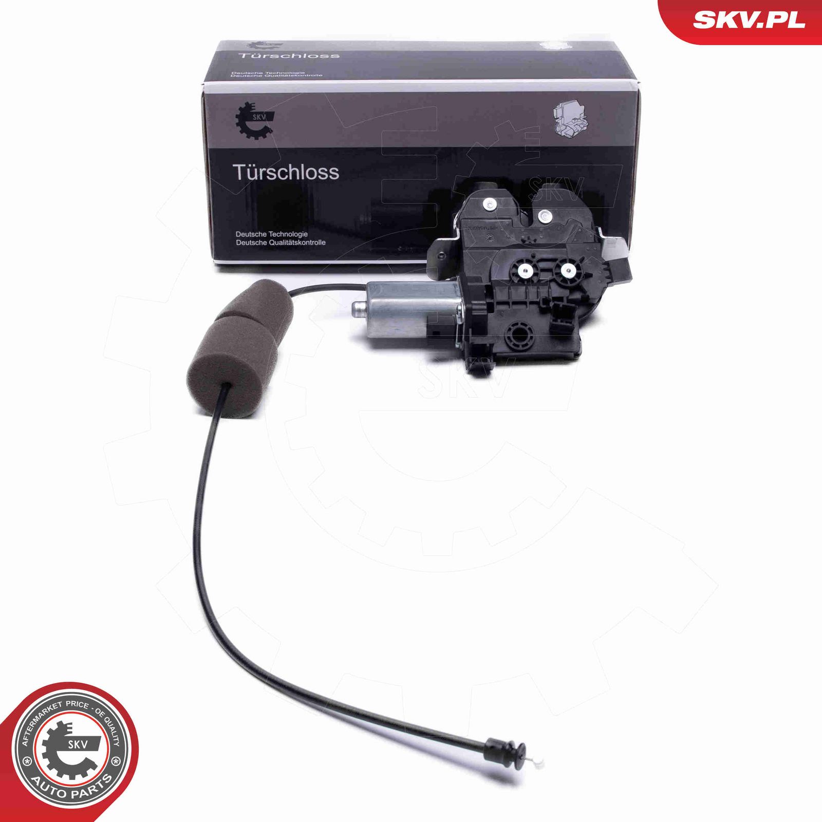 Aizmugurējo durvju slēdzene