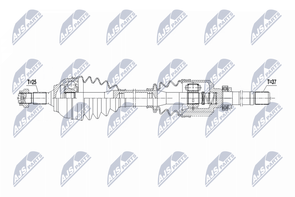Wał napędowy NTY NPW-CT-150