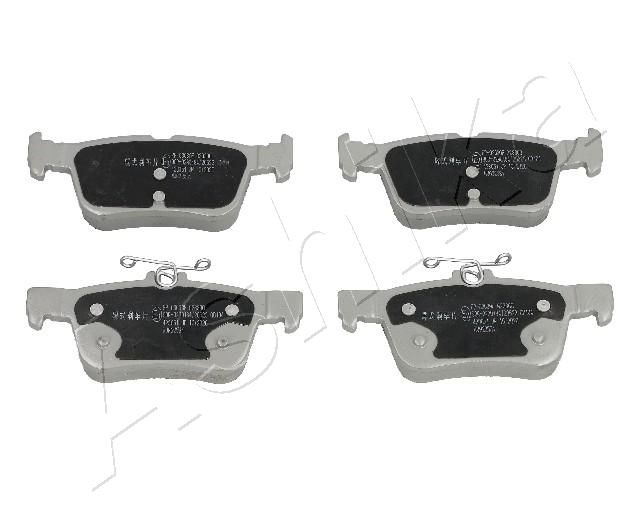 Zestaw klocków hamulcowych, hamulce tarczowe ASHIKA 51-00-0303