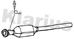 Katalizator KLARIUS 7700840309
