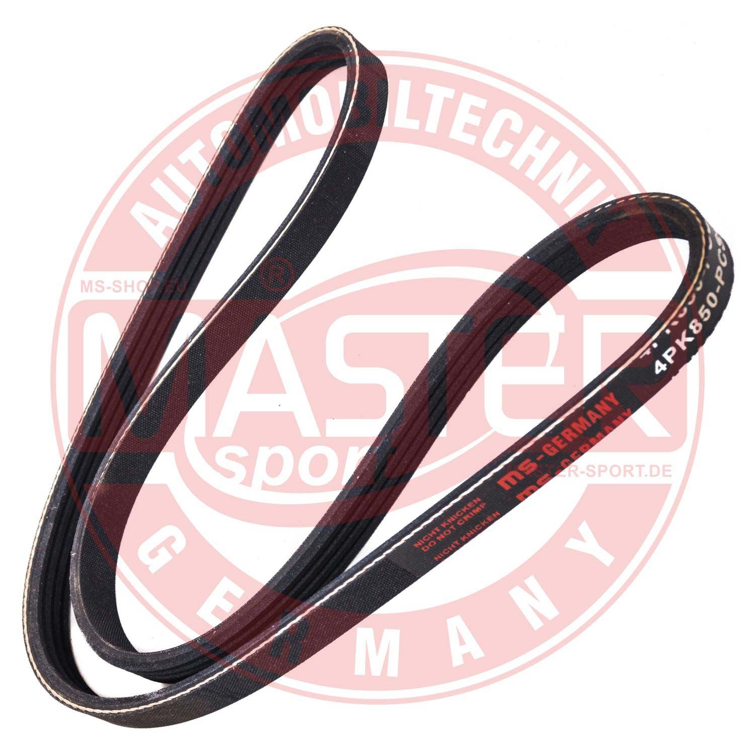 Pasek klinowy wielorowkowy MASTER-SPORT GERMANY 4PK850-PCS-MS