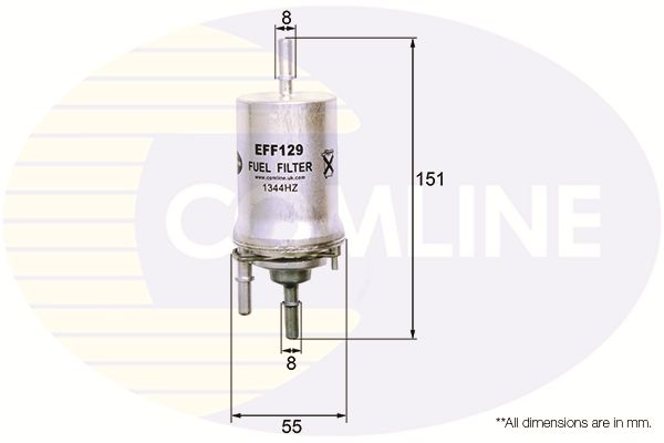 Filtr paliwa COMLINE EFF129
