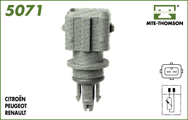 Czujnik, temperatura powietrza dolotowego MTE-THOMSON 5071