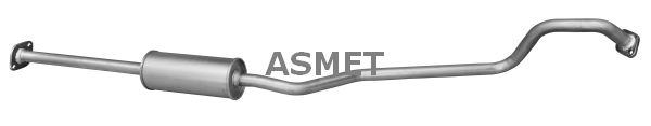 Levně Střední tlumič výfuku ASMET 14.036