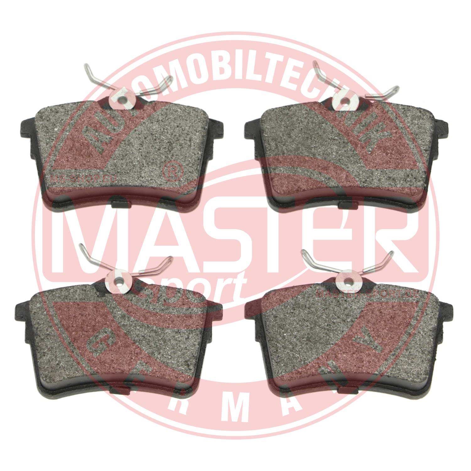 Zestaw klocków hamulcowych, hamulce tarczowe MASTER-SPORT GERMANY 13046117992N-SET-MS