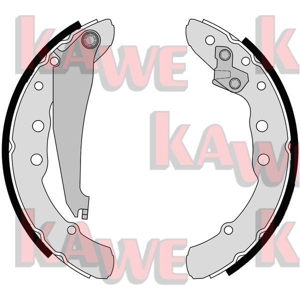 Zestaw szczęk hamulcowych KAWE 06850
