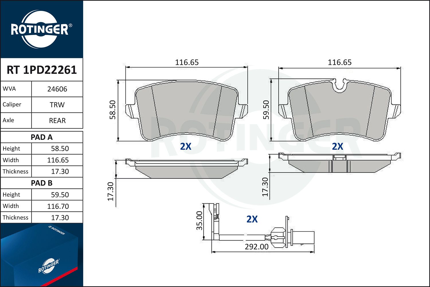 ROTINGER RT1PD22261