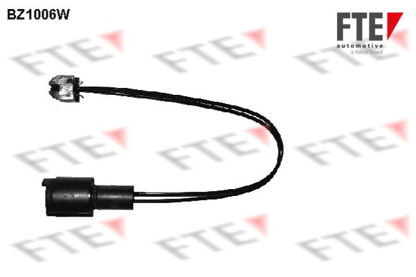 Styk ostrzegawczy, zużycie okładzin hamulcowych FTE 9410005