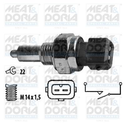 Przełącznik, światło cofania MEAT & DORIA 36003