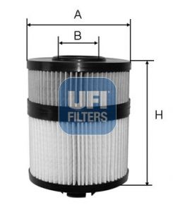 Filtr oleju UFI 25.108.00