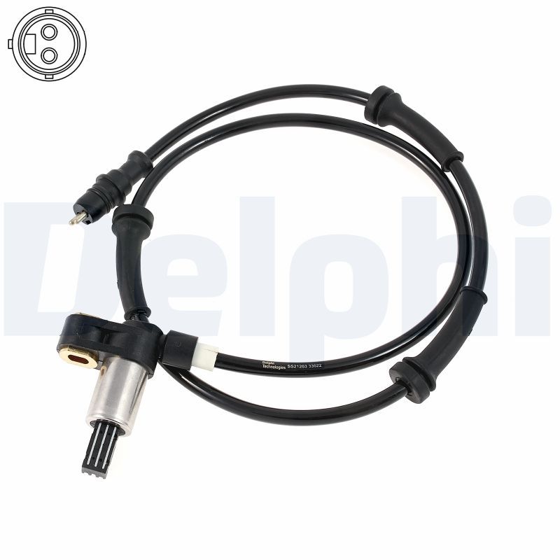 Czujnik, prędkość obrotowa koła DELPHI SS21263-12B1
