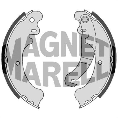 Szczęka hamulcowa MAGNETI MARELLI 360219198364