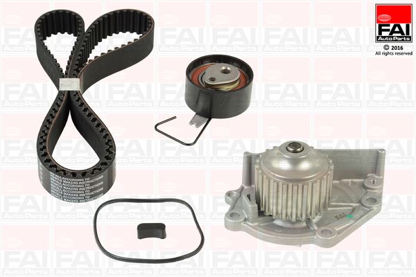 Pompa wodna + zestaw paska rozrządu FAI AUTOPARTS TBK155-2743