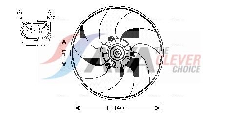 Вентилятор, охлаждение двигателя