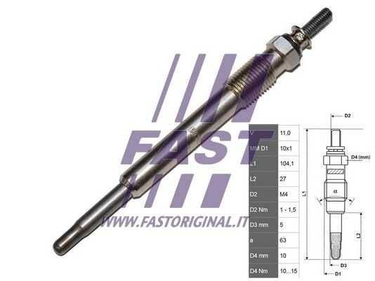 Świeca żarowa FAST FT82732