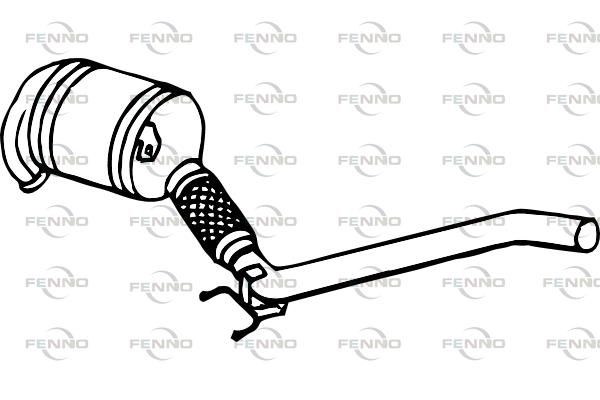 Katalizator FENNO 3C0254505MX