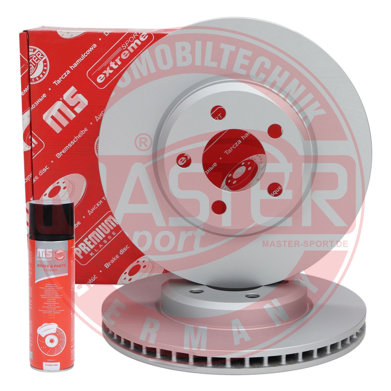 Tarcza hamulcowa MASTER-SPORT GERMANY 24012802661PR-SET-MSP