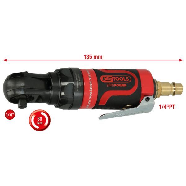 Mașină de înșurubat cu clichet (aer comprimat) KS TOOLS 515.5505