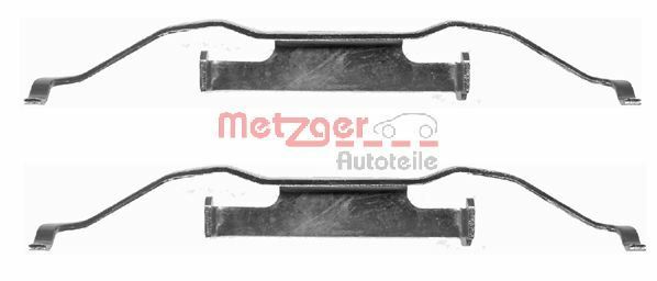 Set accesorii, placute frana METZGER 109-1148