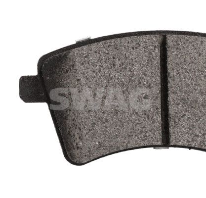 Levně Sada brzdových destiček, kotoučová brzda SWAG 60 11 6184