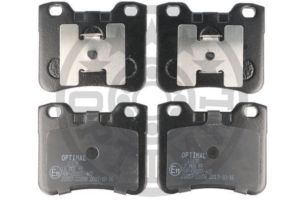 Zestaw klocków hamulcowych, hamulce tarczowe OPTIMAL BP-10135