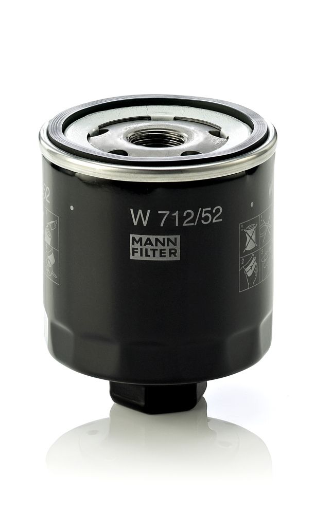 Olejový filter MANN-FILTER W 712/52
