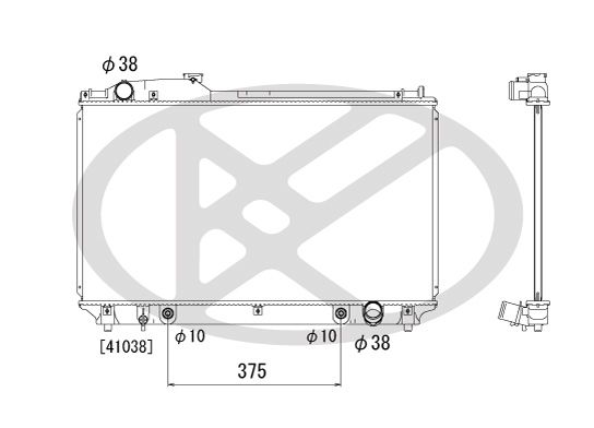 Radiator, racire motor KOYORAD PL010947