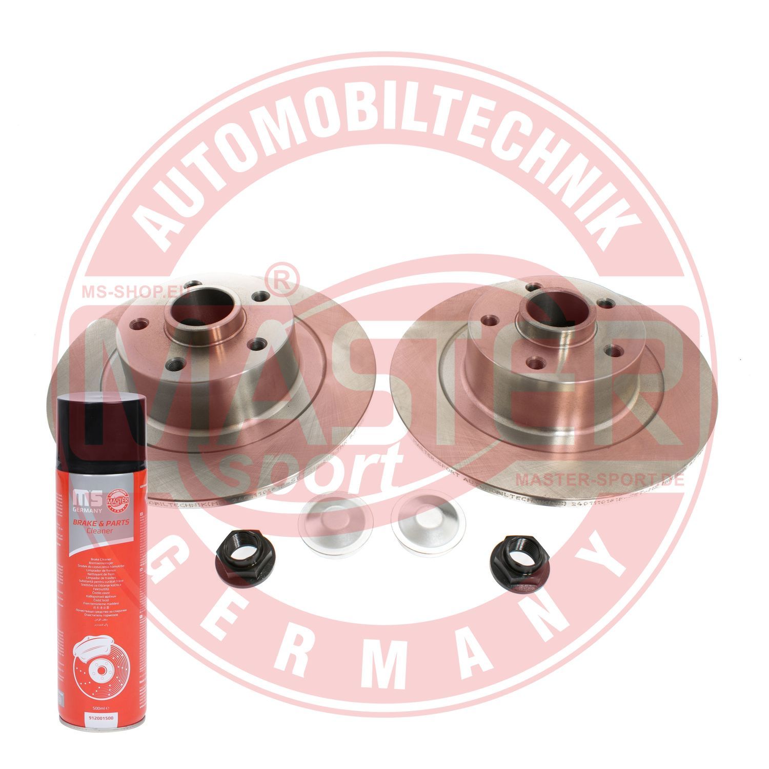 Tarcza hamulcowa MASTER-SPORT GERMANY 2401110181B-SET-MSP