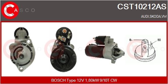 Startér CASCO CST10212AS