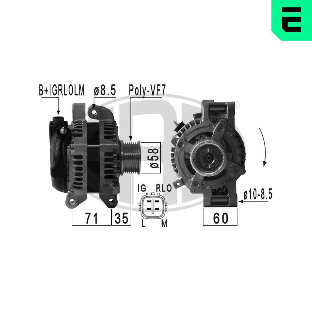 Generator / Alternator ERA 210934A