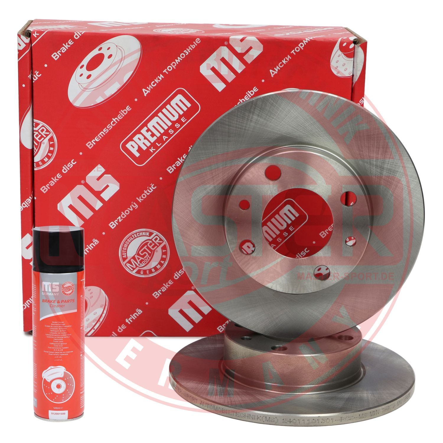 Tarcza hamulcowa MASTER-SPORT GERMANY 24011101301-SET-MSP