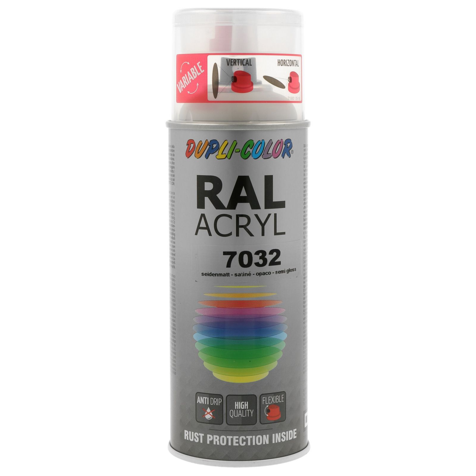 vopsea DUPLI COLOR RAL ACRYL RAL 7032 pebble grey gloss 400 ml 641879