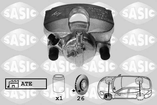Zacisk hamulca SASIC 6504016