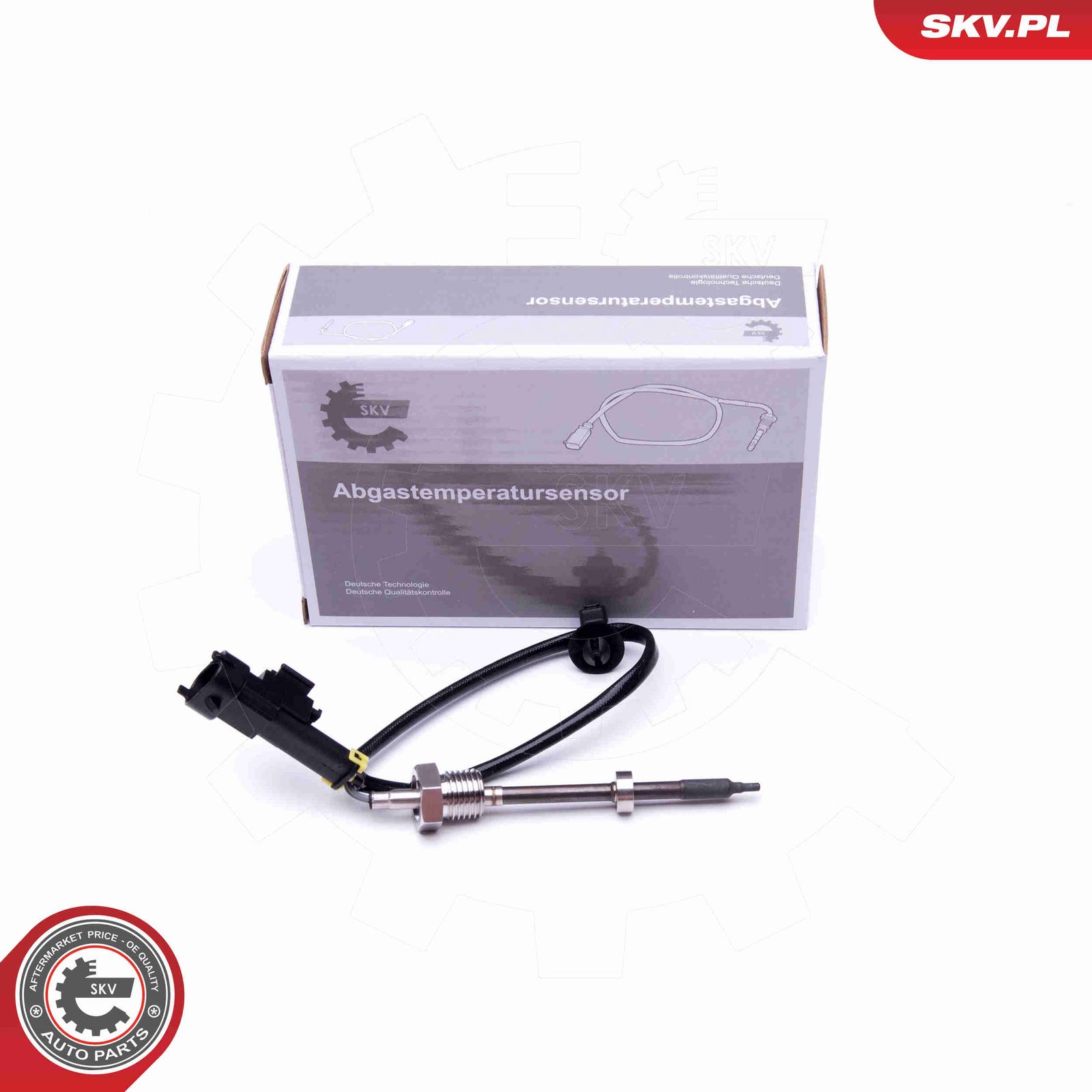 Датчик, температура выхлопных газов