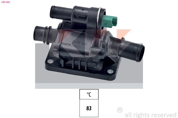 Termostat, środek chłodzący KW 580 486