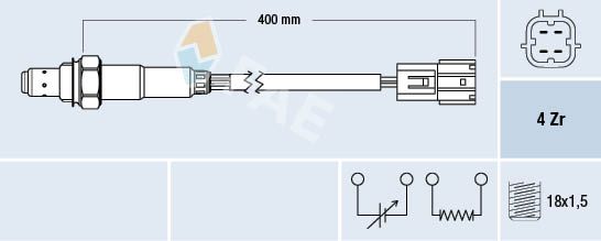 Sonda lambda FAE 77346